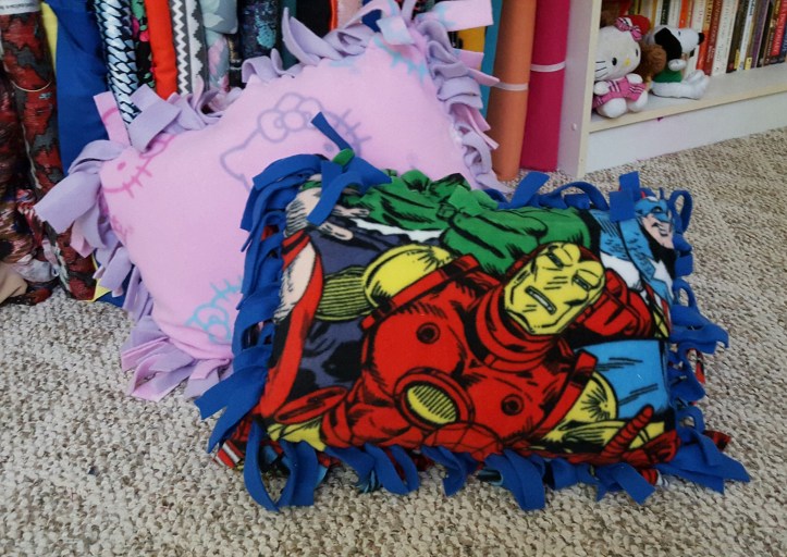 We Cee Style Hello Kitty and Avengers D.I.Y. Pillow (2)
