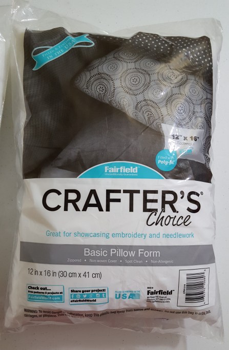 Pillow Form Up close