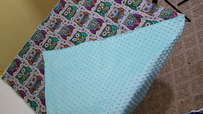 We Cee Style Owl Baby Blanket (1)