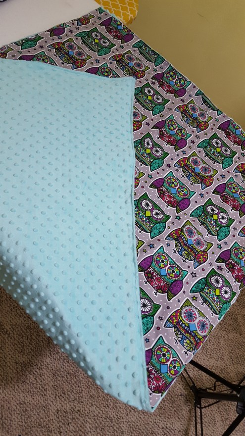 We Cee Style Owl Baby Blanket (4)